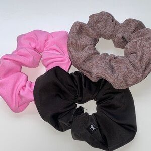PINK Victoria's Secret Scrunchie Set - Pink, Brown, Black